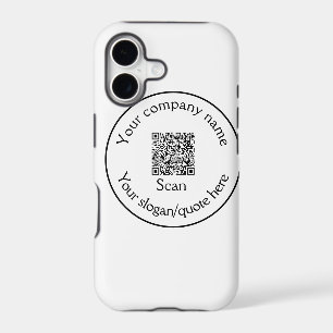 simple minimal add your Q R code scan add name