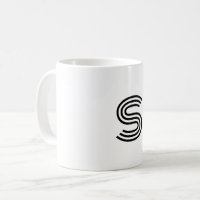 simple minimal add your text monogram photo    cof