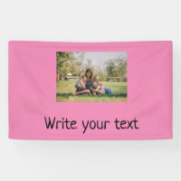 simple minimal add your text photo christmas bann