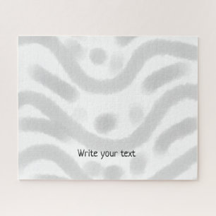 simple minimal add your text photo christmas     j jigsaw puzzle