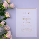 Simple Minimal and Chic | Wedding Acrylic Invitations<br><div class="desc">These elegant,  modern wedding or bridal shower  feature a simple black and white text design that exudes minimalist style. Add your initials or monogram to make them completely your own.</div>