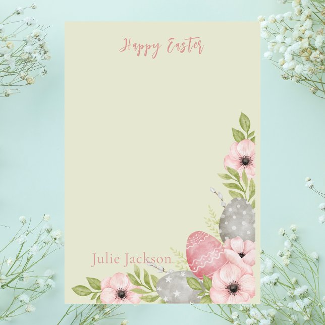 Simple Minimal Basic Easter Post-it Notes (Creator Uploaded)