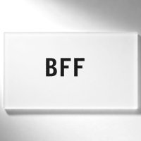 Simple minimal BFF best friends family custom name