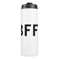 Simple minimal BFF best friends family custom name