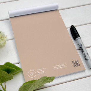 Simple Minimal Business Company Logo Corporate Notepad