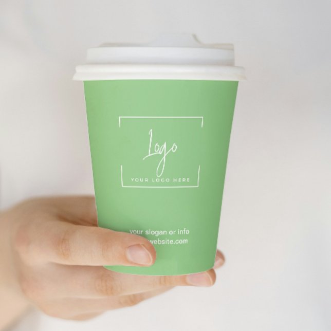 Simple Minimal Business Company Logo |  Corporate  Paper Cups (Creator Uploaded)