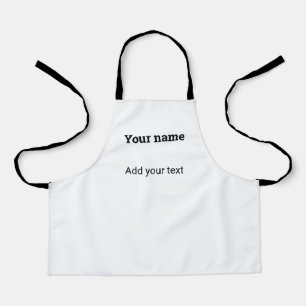 simple minimal christmas times add your text  apro apron