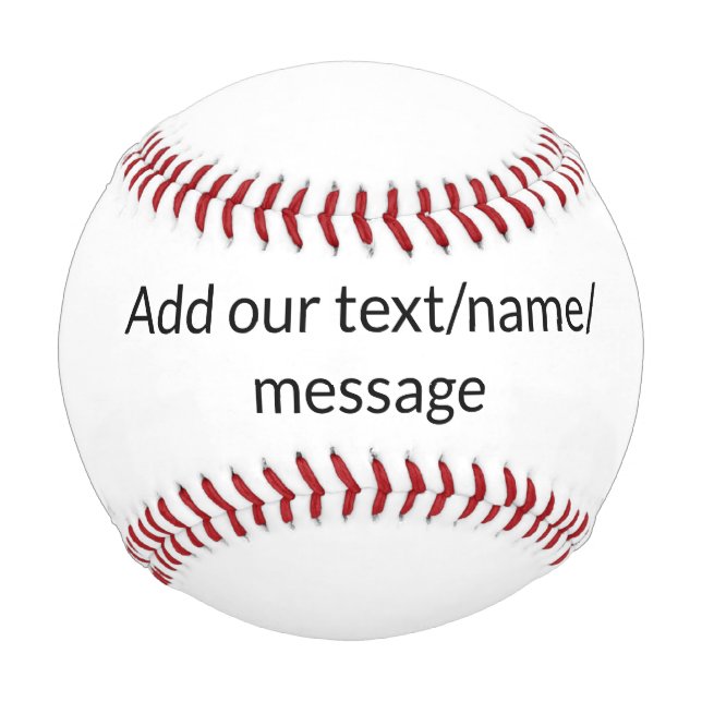 Simple minimal colourful abstract add your text ce baseball (Front)