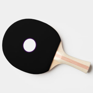 Simple minimal colourful abstract add your text ce ping pong paddle