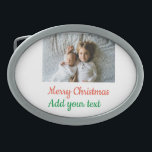 Simple minimal colourful add your name text image belt buckle<br><div class="desc">Design</div>