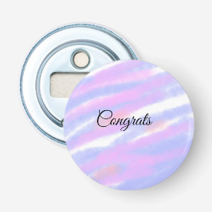 Simple minimal congratulations add your text name bottle opener