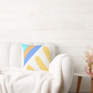 simple minimal custom add your logo address websit cushion