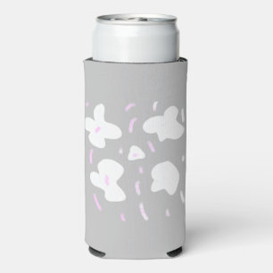 simple minimal custom add your logo address websit seltzer can cooler