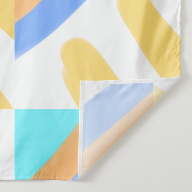 simple minimal custom add your logo address websit tapestry (Detail)