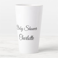 SIMPLE MINIMAL.CUTIE ADD NAME BABY baby shower Thr