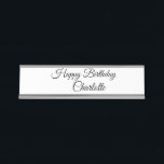 SIMPLE MINIMAL.CUTIE ADD NAME BABY happy birthday<br><div class="desc">Design</div>