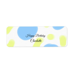 SIMPLE MINIMAL.CUTIE ADD NAME BABY happy birthday