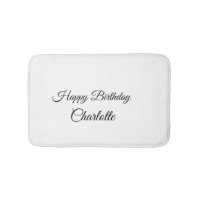 SIMPLE MINIMAL.CUTIE ADD NAME BABY happy birthday
