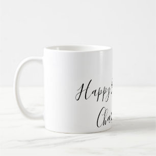 SIMPLE MINIMAL.CUTIE ADD NAME BABY happy birthday  Coffee Mug
