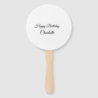 SIMPLE MINIMAL.CUTIE ADD NAME BABY happy birthday