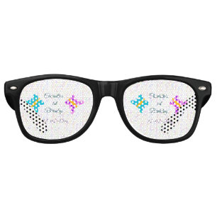 SIMPLE MINIMAL.CUTIE ADD NAME BABY happy birthday Retro Sunglasses