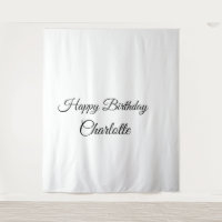 SIMPLE MINIMAL.CUTIE ADD NAME BABY happy birthday
