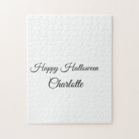 SIMPLE MINIMAL.CUTIE ADD NAME BABY happy Halloween