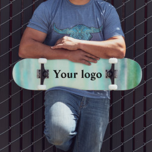 simple minimal elegant colourful design custom add skateboard
