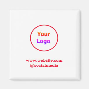 Simple minimal elegant custom logo here company c magnet