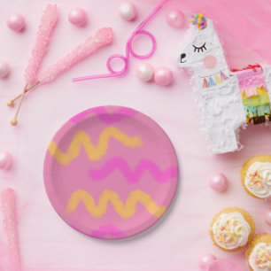 Simple minimal elegant custom logo here company cl paper plate
