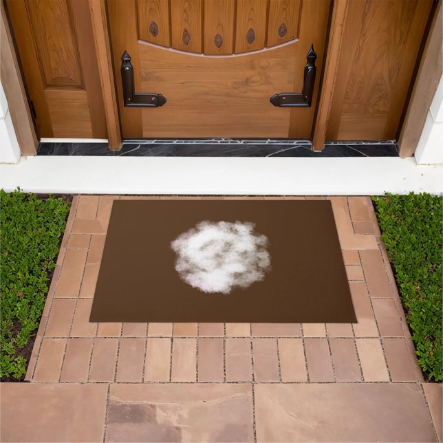 Simple minimal elegant custom logo here company  d doormat (Outdoor)