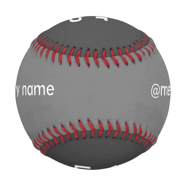 Simple minimal elegant custom logo here company  g baseball (Front)