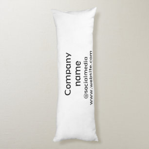Simple minimal elegant custom logo here company  g body cushion