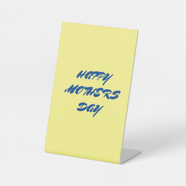 Simple minimal elegant custom logo here company  g pedestal sign (Front)