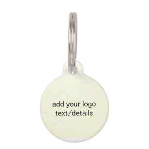 Simple minimal elegant custom logo here company  g pet tag