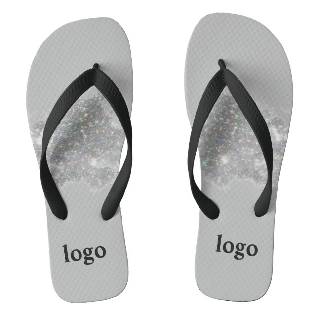Simple minimal elegant custom logo here company  jandals (Footbed)