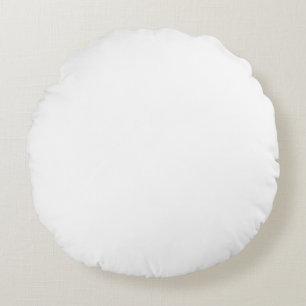 Simple minimal elegant custom logo here company t round cushion
