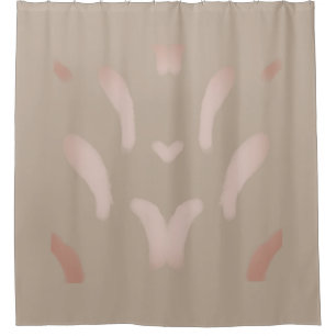 Simple minimal elegant custom logo here company t shower curtain