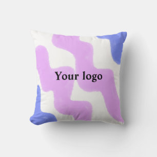 Simple minimal elegant custom logo here company th cushion