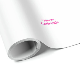 Simple minimal elegant custom logo here company  w wrapping paper