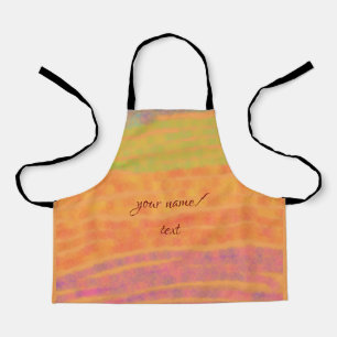 Simple minimal elegant custom logo here company wa apron