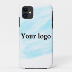 Simple minimal elegant custom logo here company wa Case-Mate iPhone case