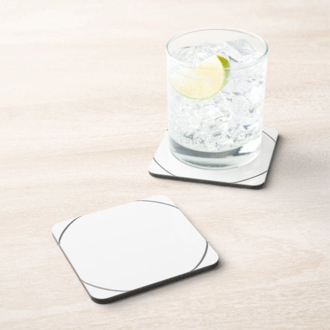 Simple minimal elegant custom logo here company wa coaster (Right Side)