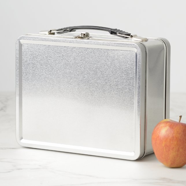 Simple minimal elegant custom logo here company wa metal lunch box (In Situ)