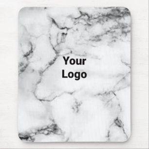 Simple minimal elegant custom logo here company wa mouse pad