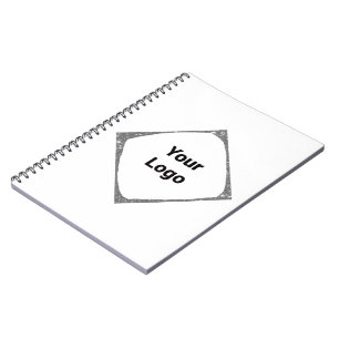 Simple minimal elegant custom logo here company wa notebook
