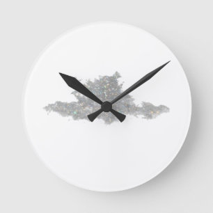 Simple minimal elegant custom logo here company wa round clock