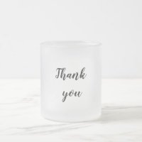 Simple minimal elegant thank you elegant custom c