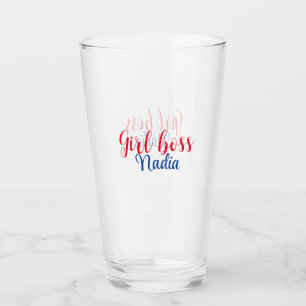 simple minimal girl boss add name text image busin glass
