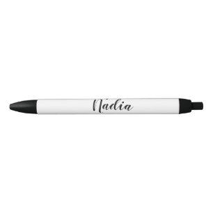 simple minimal girl power add name text image busi black ink pen